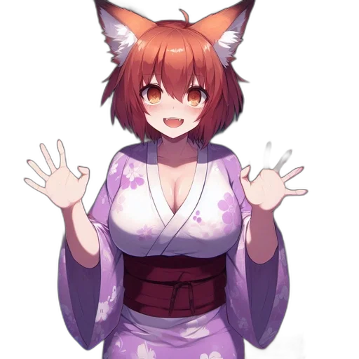staff, dress, creature, animal transparent PNG cut-out
