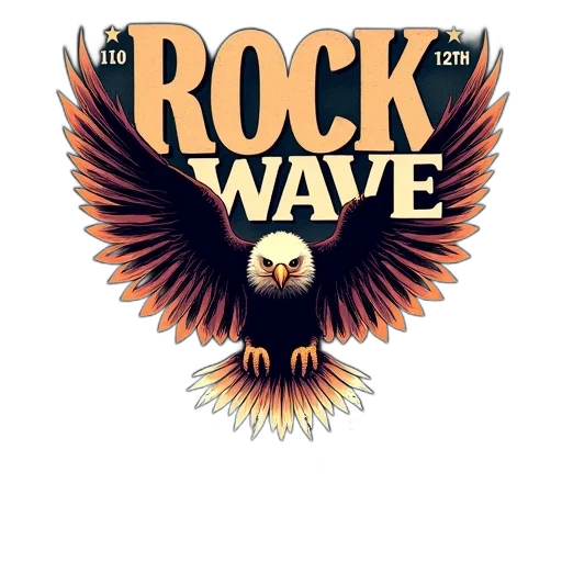 flyer, rock, concert, titled transparent PNG cut-out