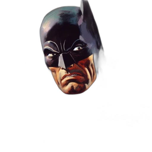 mask, face, weapon, comic book art transparent PNG cut-out