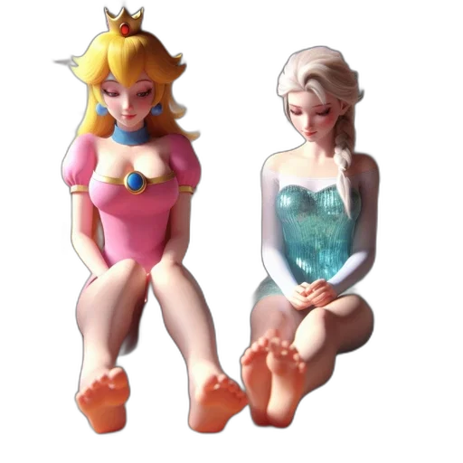 dress, crown, 3d render, concept art transparent PNG cut-out