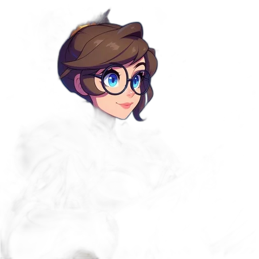 crown, staff, hair, dress transparent PNG cut-out