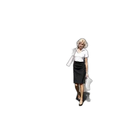 dress, staff, jacket, 3d render transparent PNG cut-out