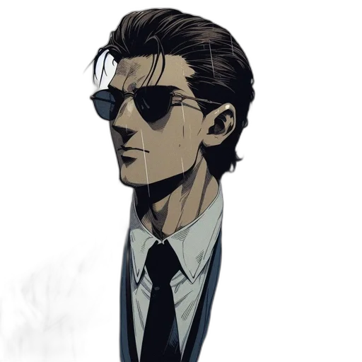 jacket, face, staff, mask transparent PNG cut-out