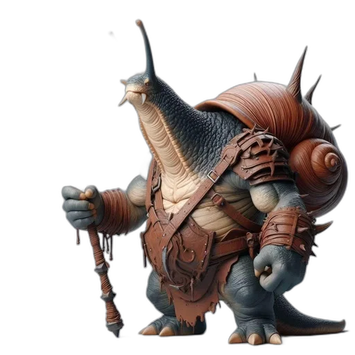 dragon, creature, staff, animal transparent PNG cut-out