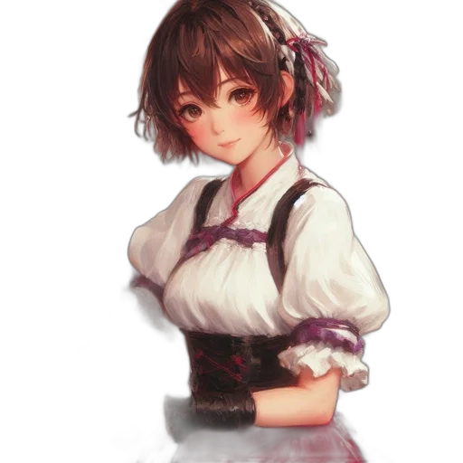 dress, staff, robot, face transparent PNG cut-out