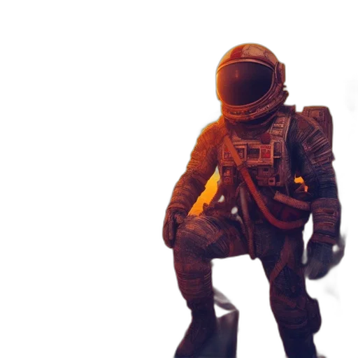 robot, jacket, creature, mask transparent PNG cut-out
