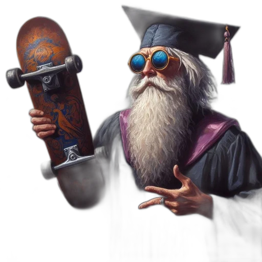 staff, hat, concept art, photorealistic transparent PNG cut-out