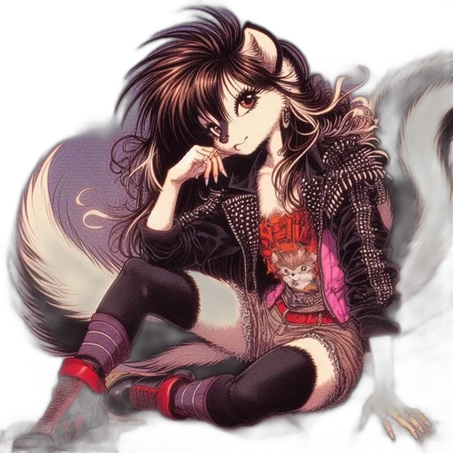 animal, jacket, fantasy art, concept art transparent PNG cut-out