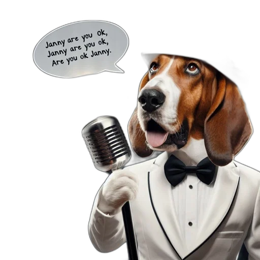 animal, staff, cartoon, photorealistic transparent PNG cut-out