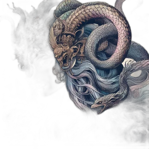 mask, dragon, face, creature transparent PNG cut-out