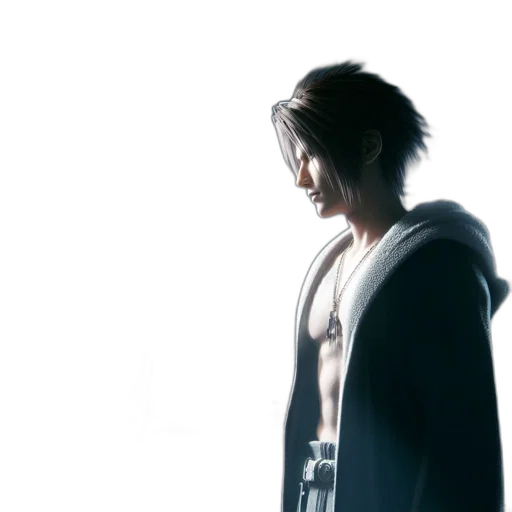 sword, jacket, weapon, concept art transparent PNG cut-out