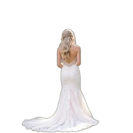 dress, crown, hair, jewelry transparent PNG cut-out