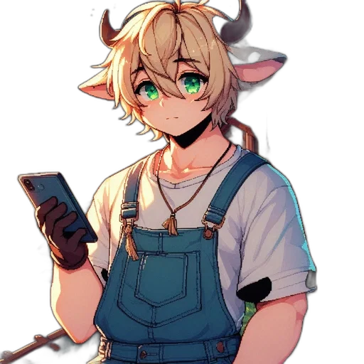 staff, animal, weapon, anime transparent PNG cut-out