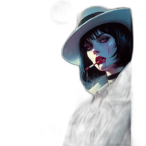 hat, face, mask, jacket transparent PNG cut-out