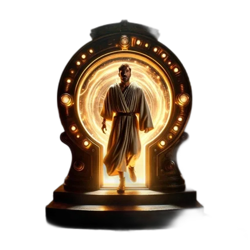 staff, concept art, 3d render, fantasy art transparent PNG cut-out