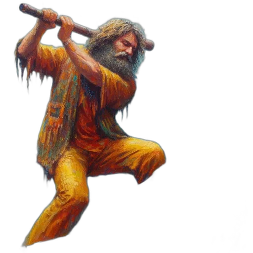 staff, sword, creature, weapon transparent PNG cut-out