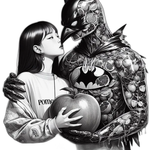 mask, creature, comic book art, concept art transparent PNG cut-out