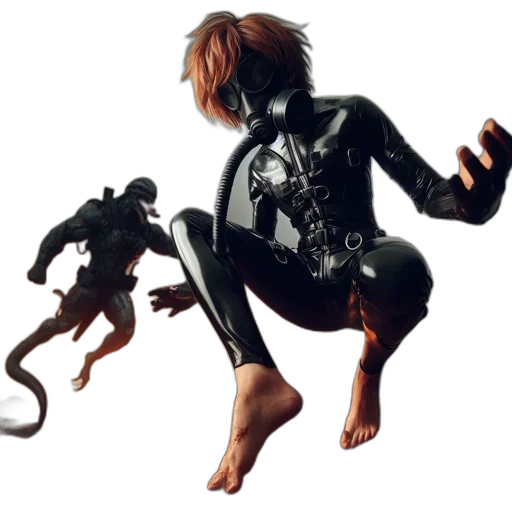 creature, animal, mask, robot transparent PNG cut-out