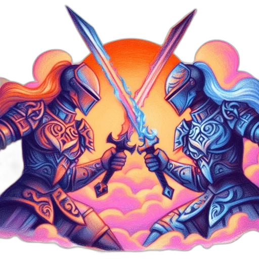sword, weapon, fantasy art, concept art transparent PNG cut-out