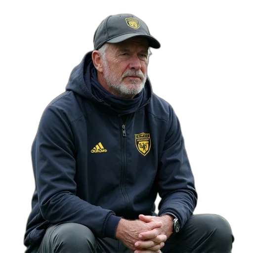 hat, jacket, football, coach transparent PNG cut-out