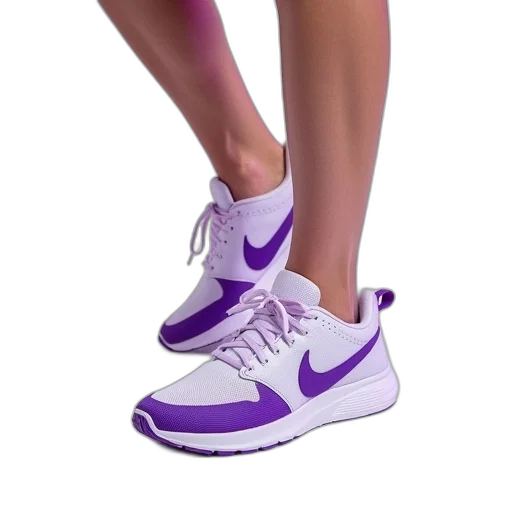 shoes, vaporwave, 3d render, photorealistic transparent PNG cut-out
