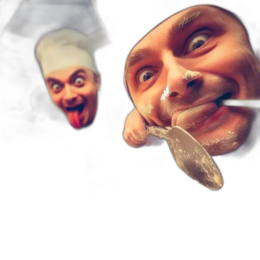 face, mask, creature, hat transparent PNG cut-out