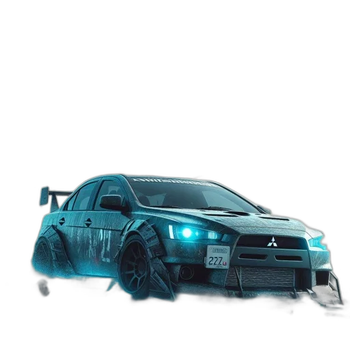 car, robot, weapon, concept art transparent PNG cut-out