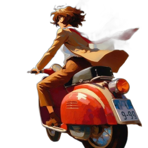 jacket, robot, animal, concept art transparent PNG cut-out