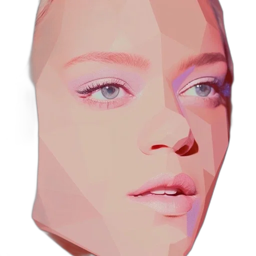 face, mask, robot, creature transparent PNG cut-out