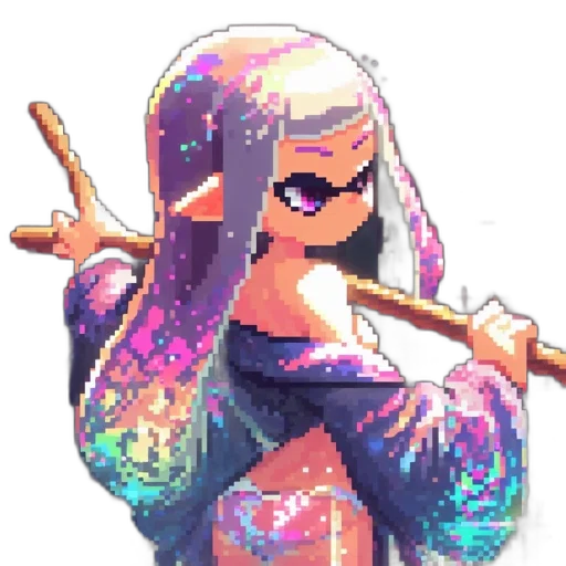 staff, weapon, dress, umbrella transparent PNG cut-out