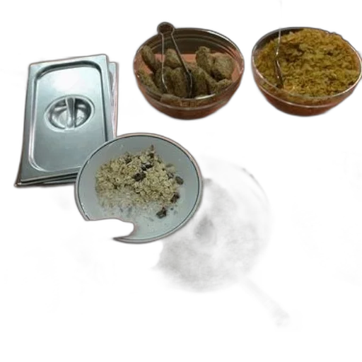 food, person, scoops, oatmeal transparent PNG cut-out