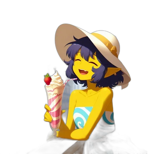 staff, hat, food, weapon transparent PNG cut-out