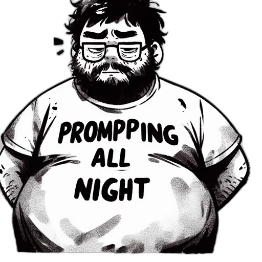 jacket, concept art, comic book art, overweight transparent PNG cut-out