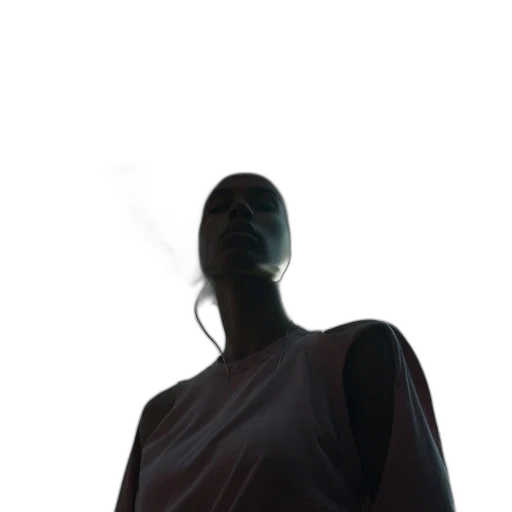 dress, mask, jacket, face transparent PNG cut-out
