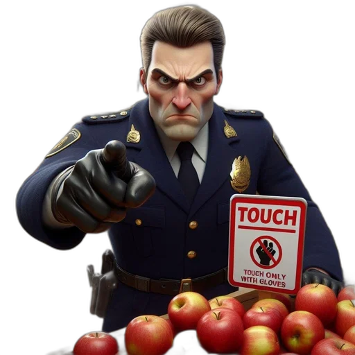 jacket, food, weapon, staff transparent PNG cut-out