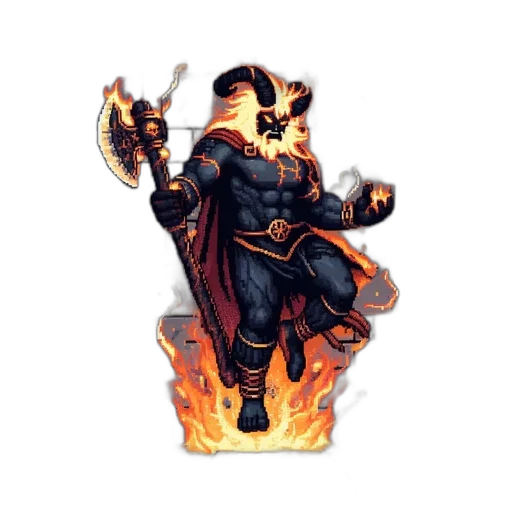 staff, pixel art, concept art, fantasy art transparent PNG cut-out