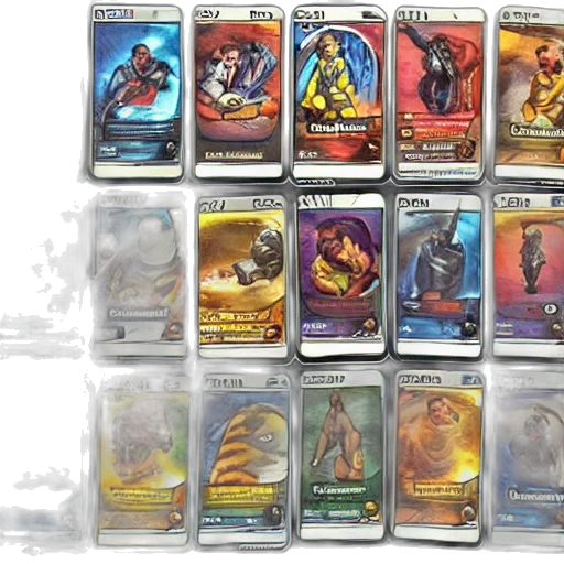 trading, card, game transparent PNG cut-out