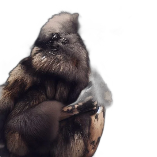 animal, creature, hair, staff transparent PNG cut-out