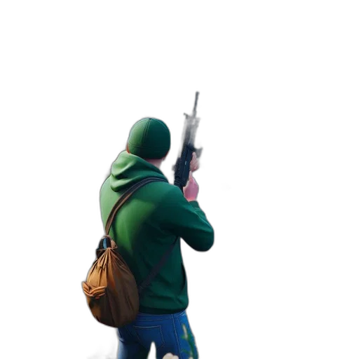 weapon, jacket, staff, sword transparent PNG cut-out