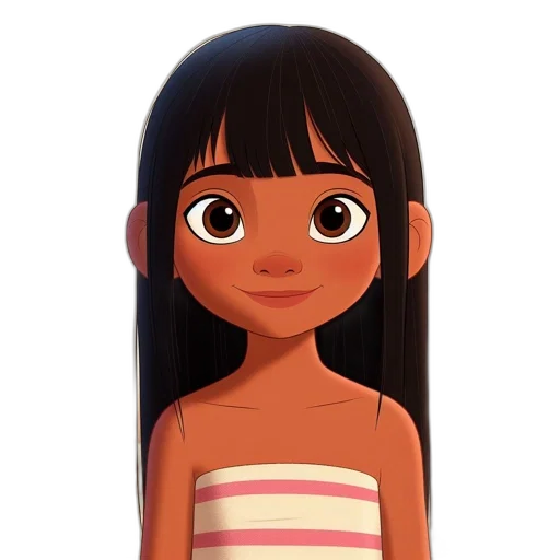 dress, face, hair, creature transparent PNG cut-out