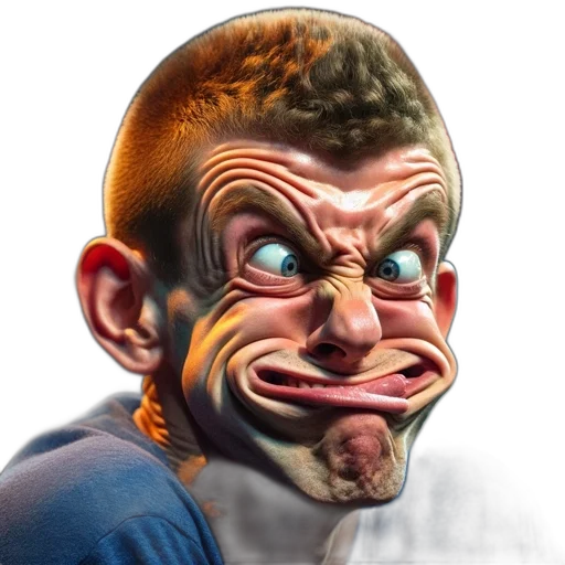 face, mask, creature, animal transparent PNG cut-out