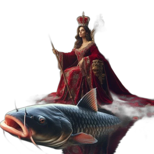 crown, animal, creature, concept art transparent PNG cut-out
