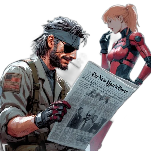weapon, comic book art, concept art, cyberpunk transparent PNG cut-out