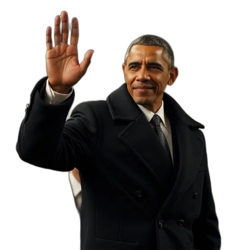 staff, jacket, president, obama transparent PNG cut-out