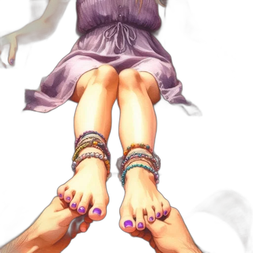 shoes, dress, jewelry, photorealistic transparent PNG cut-out