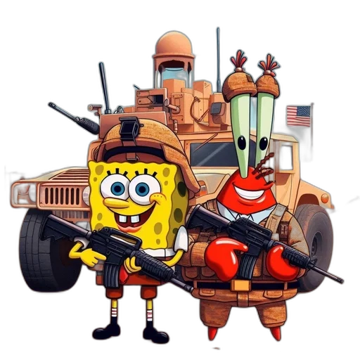 weapon, car, robot, animal transparent PNG cut-out