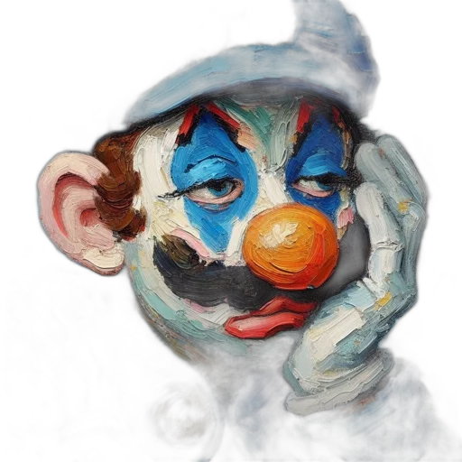 mask, face, creature, staff transparent PNG cut-out