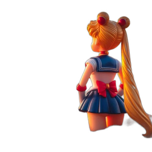dress, hair, 3d render, concept art transparent PNG cut-out