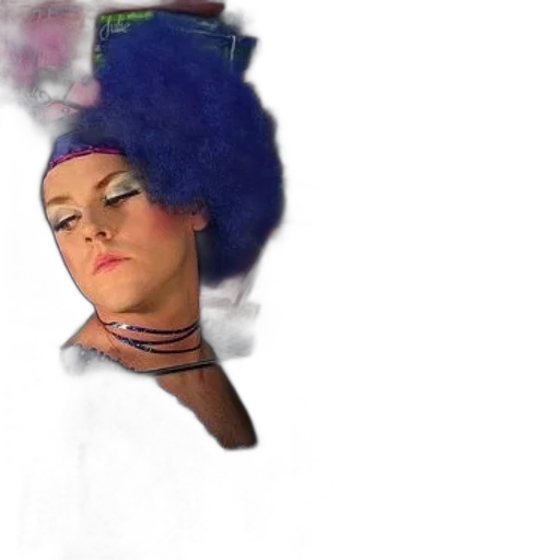 hat, staff, face, hair transparent PNG cut-out