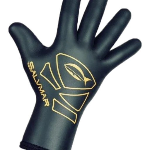 salvimar, glove, gold, logo transparent PNG cut-out